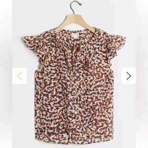Anthropologie Velvet By Graham & Spencer Yuelle Top Medium